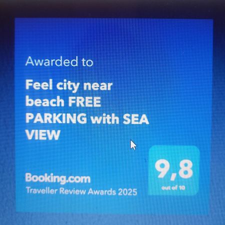 Feel City Near Beach Free Parking With Sea View Zadar Exterior photo